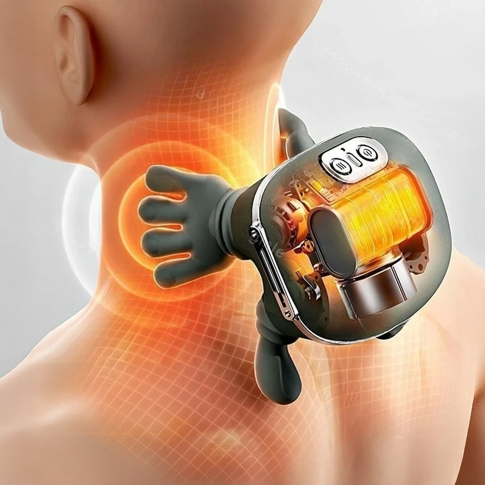 Masseur chauffant épaules et cervicales