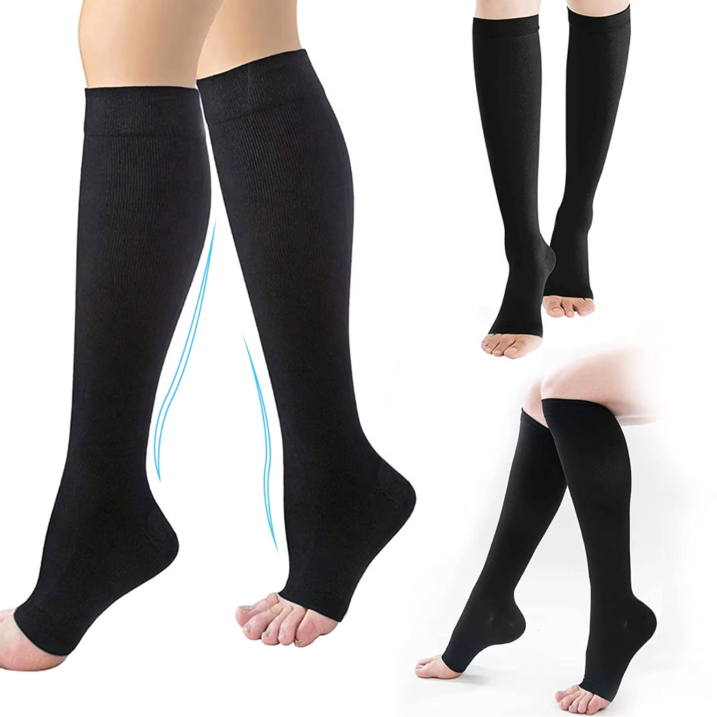 Bas de contention à bouts ouvert (Niveau 2)