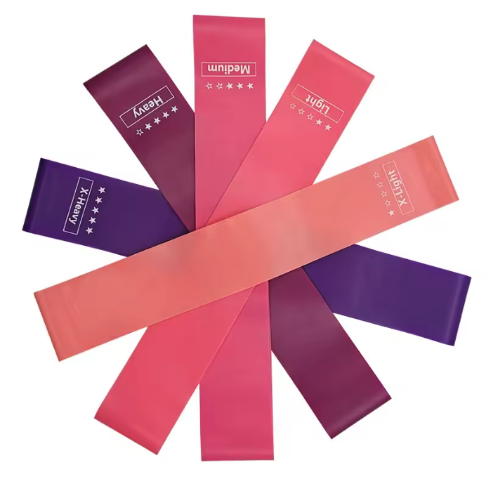 Lot de 5 élastiques de musculation 5 niveaux de force Shape Reset