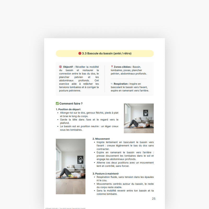 Posture Protocole – 30 jours pour rattraper des années de mauvaise posture - visuel 4