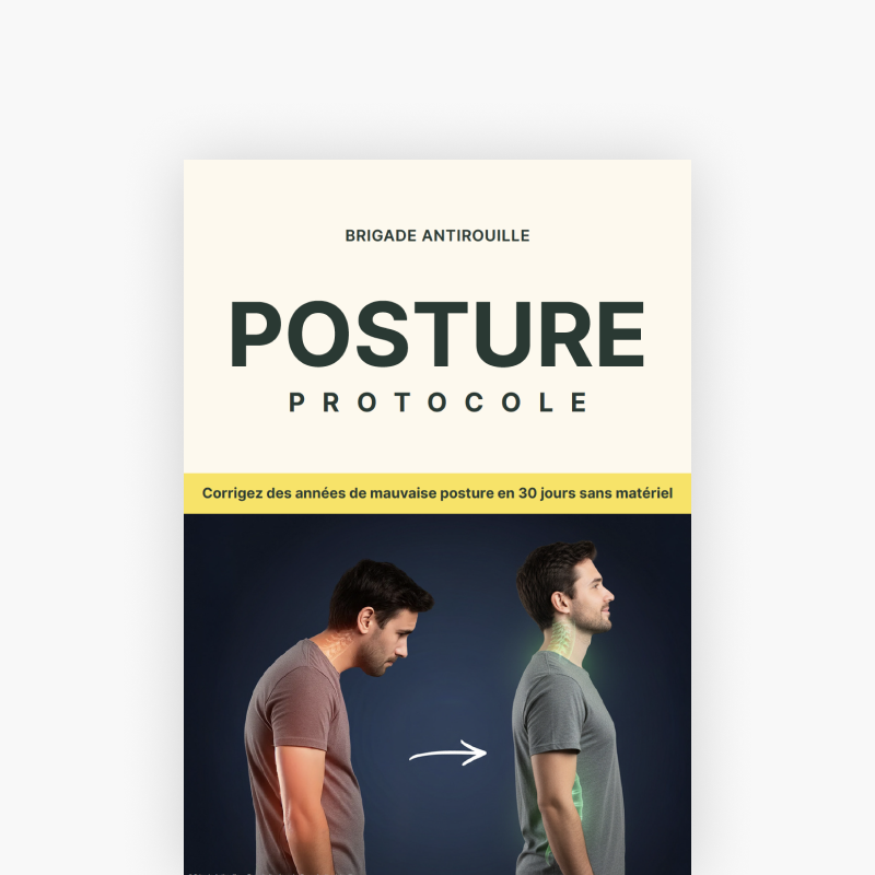 Posture Protocole – 30 jours pour rattraper des années de mauvaise posture