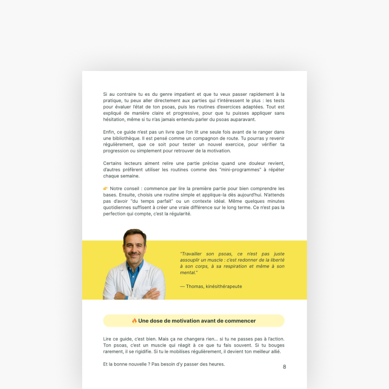 Pack Psoas Reset