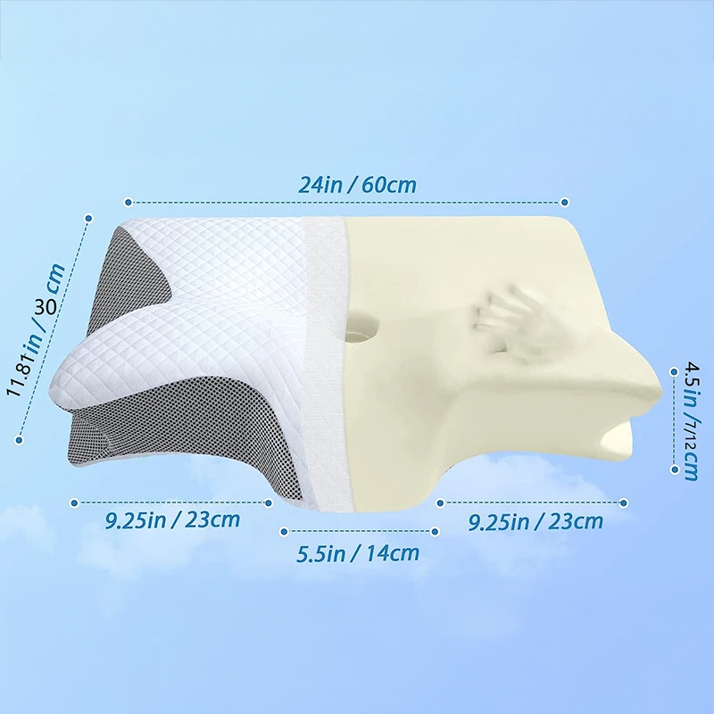 Oreiller ergonomique cervical Neck Reset - visuel 3