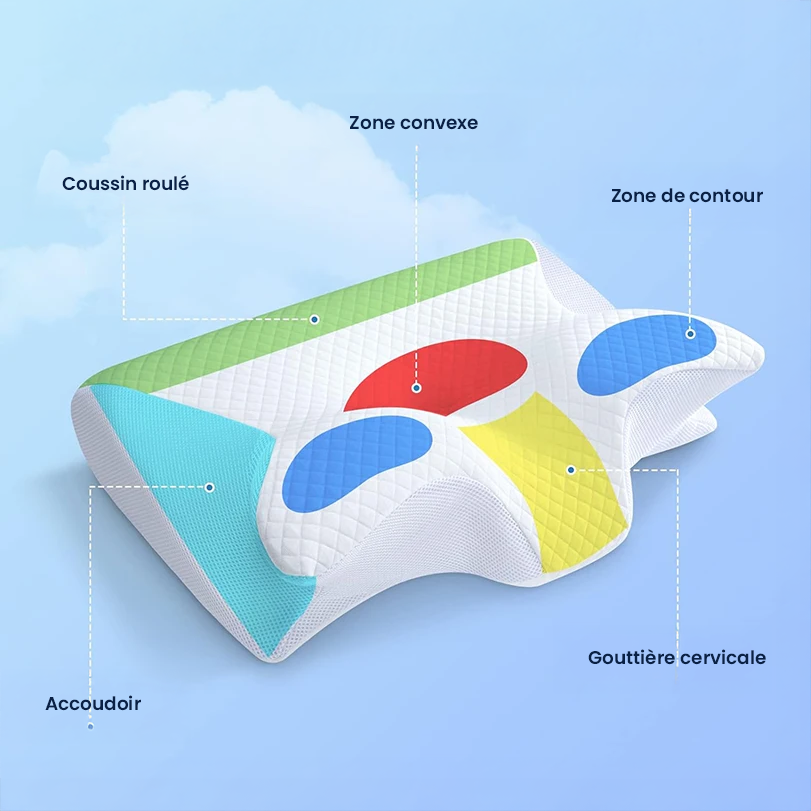 Oreiller ergonomique cervical Neck Reset