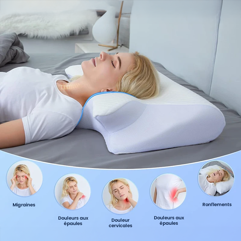 Oreiller ergonomique cervical Neck Reset