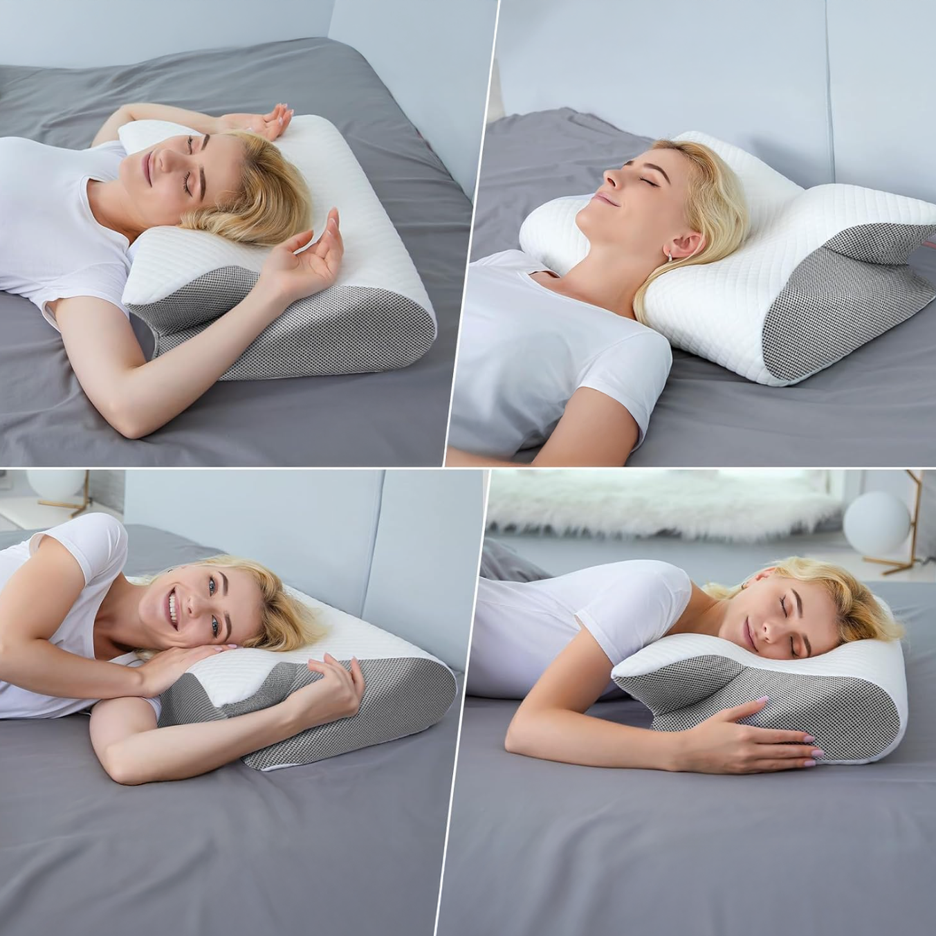 Oreiller ergonomique cervical Neck Reset - visuel 1