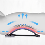 Planche de relaxation et d'étirement dorsal