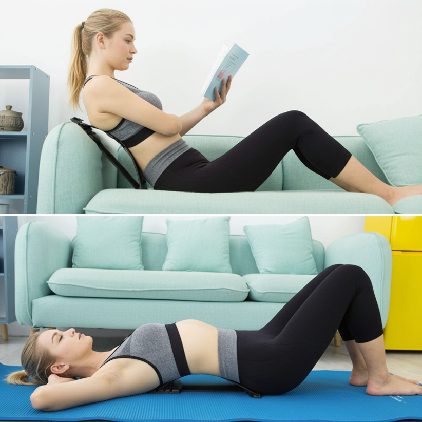 Planche de relaxation et d'étirement dorsal - visuel 2