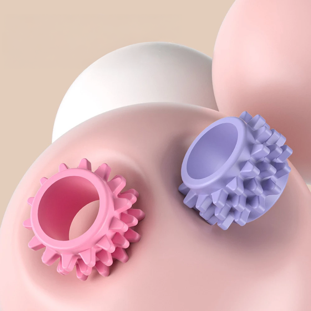 Rouleau de massage anti-cellulite musculaire pour les jambes à 12 roues