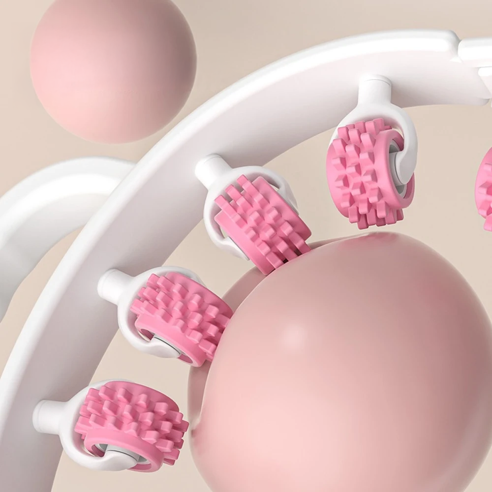 Rouleau de massage anti-cellulite musculaire pour les jambes à 12 roues - visuel 3