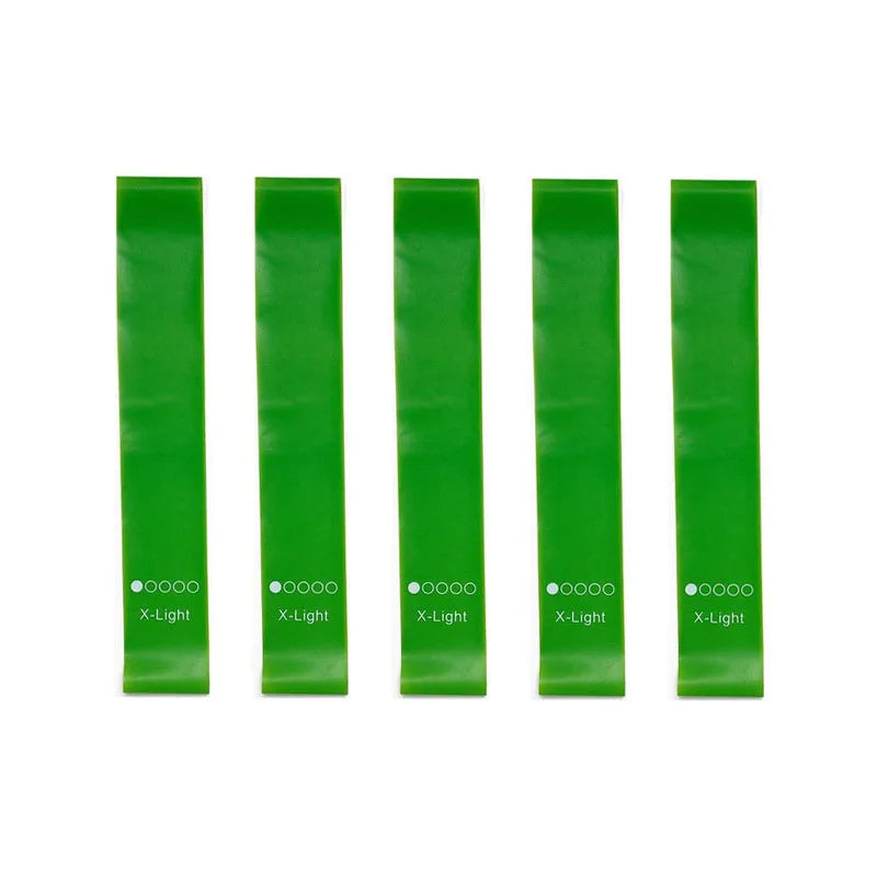 Lot de 5 élastiques de musculation 5 niveaux de force Shape Reset