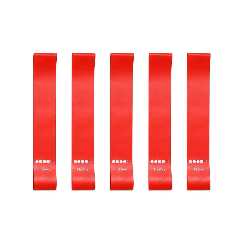 Lot de 5 élastiques de musculation 5 niveaux de force Shape Reset